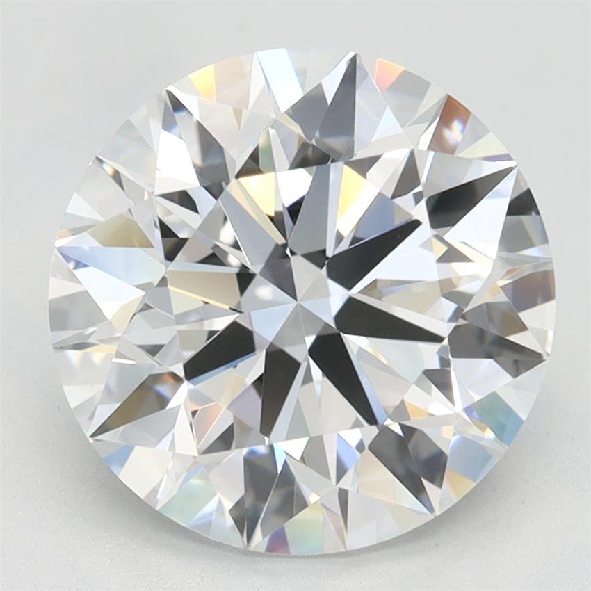 3.18ct D VS1 Rare Carat Ideal Cut Round Lab Grown Diamond