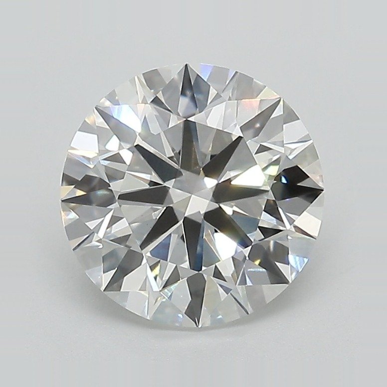 2.45ct F VS1 Rare Carat Ideal Cut Round Lab Grown Diamond