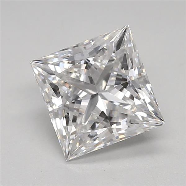 1.27ct E VVS1 Rare Carat Ideal Cut Princess Lab Grown Diamond