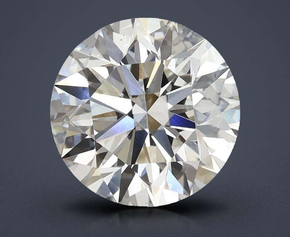 3.90 Carat Round Lab Diamond