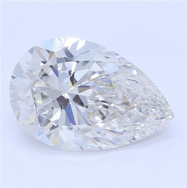 1.19ct H VVS2 Rare Carat Ideal Cut Pear Lab Grown Diamond