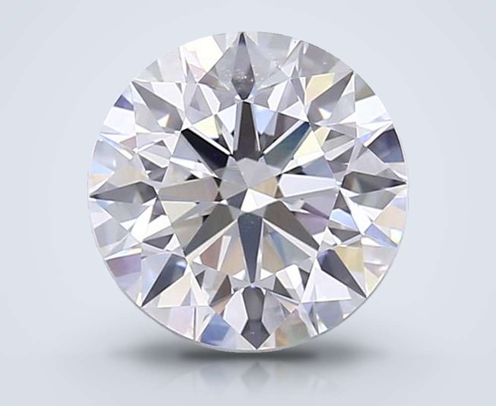 4.03 Carat Round Lab Diamond