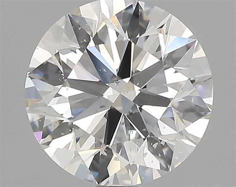 2.00ct H SI1 Rare Carat Ideal Cut Round Diamond