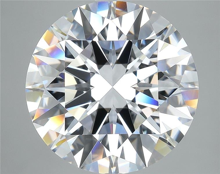 6.03ct D FL Excellent Cut Round Diamond