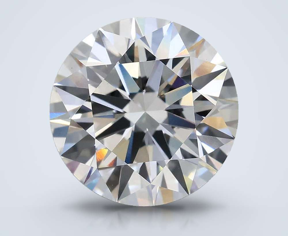 4.01 Carat Round Lab Diamond