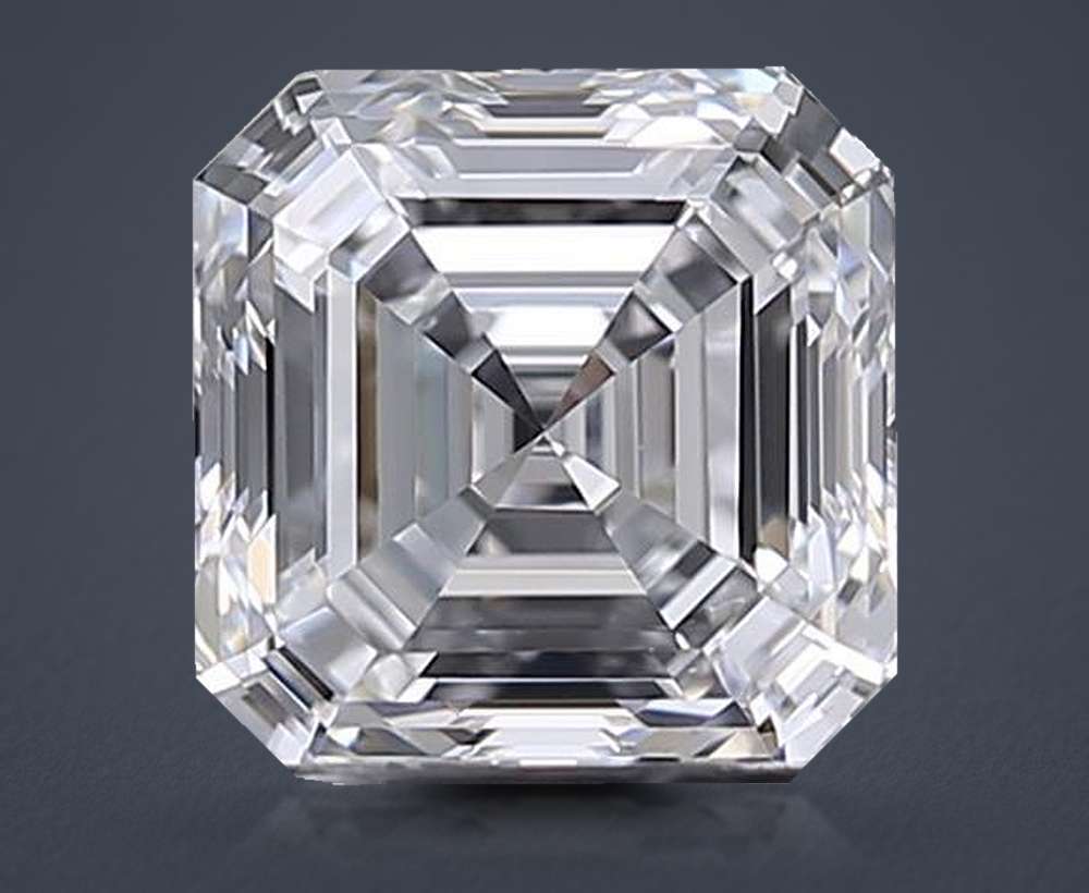 1.00 Carat Asscher Lab Diamond