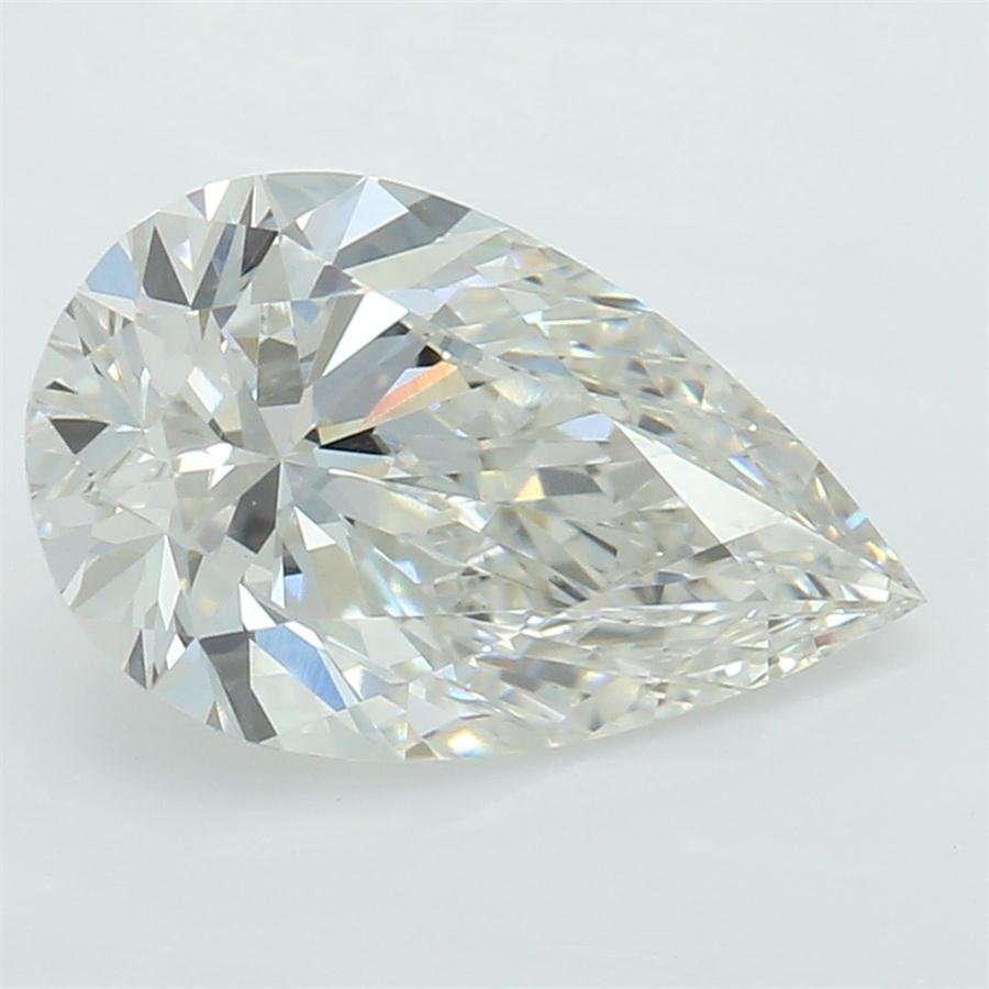 1.10ct G VVS2 Rare Carat Ideal Cut Pear Lab Grown Diamond