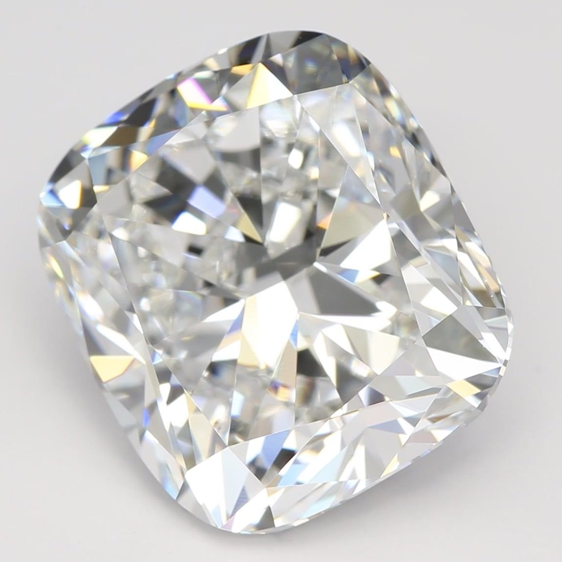7.05ct E VS1 Very Good Cut Cushion Lab Grown Diamond