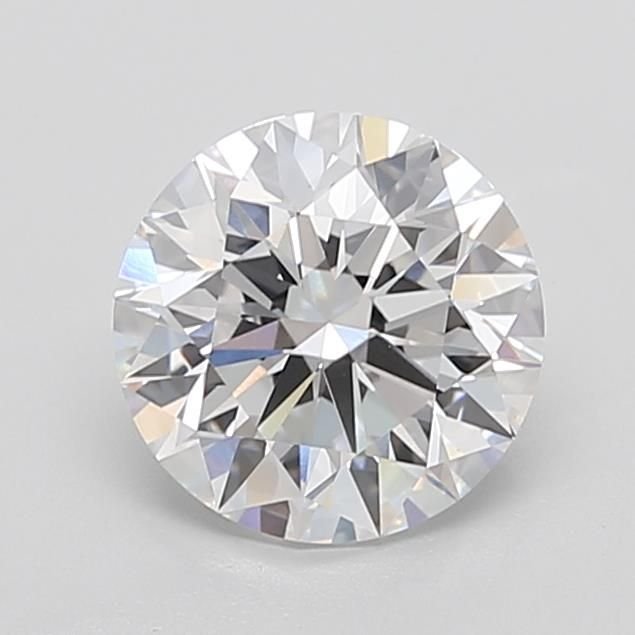 3.22ct D VVS2 Rare Carat Ideal Cut Round Lab Grown Diamond