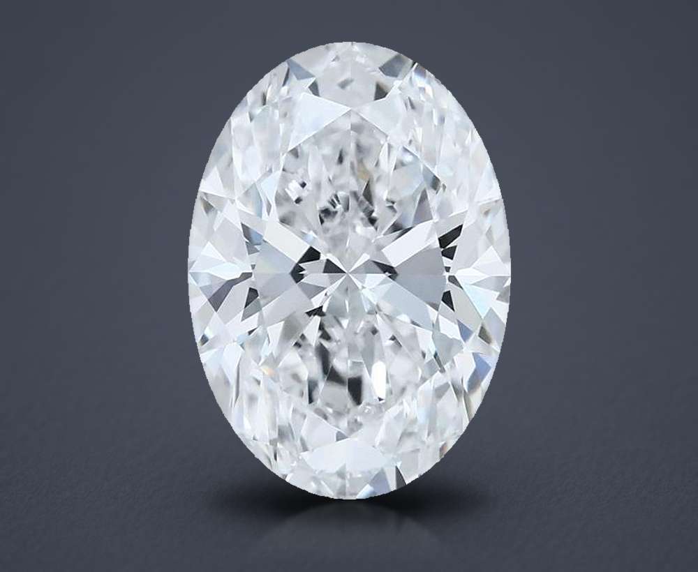 3.08 Carat Oval Lab Diamond