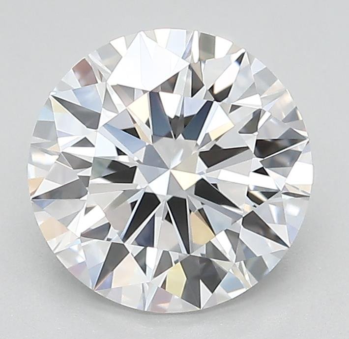 2.09ct D IF Rare Carat Ideal Cut Round Lab Grown Diamond