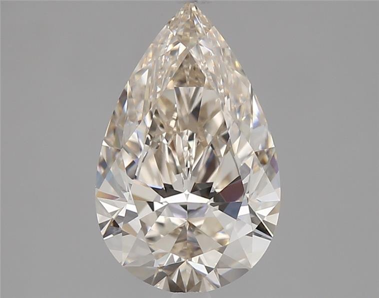 2.08ct K IF Rare Carat Ideal Cut Pear Diamond