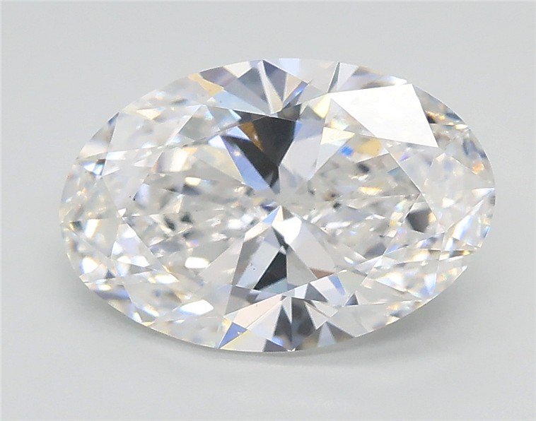 2.02ct E VS2 Rare Carat Ideal Cut Oval Lab Grown Diamond