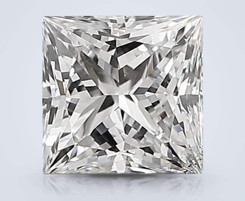 0.67 Carat Princess Lab Diamond