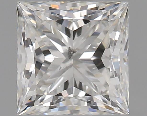 1.06ct H SI2 Rare Carat Ideal Cut Princess Diamond