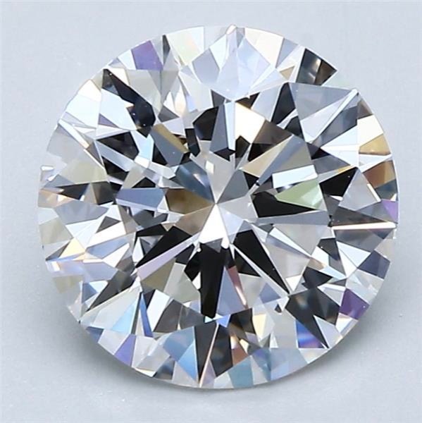 2.28ct E IF Rare Carat Ideal Cut Round Diamond