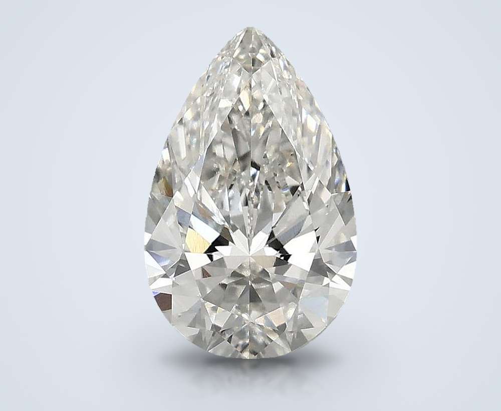 2.00 Carat Pear Lab Diamond