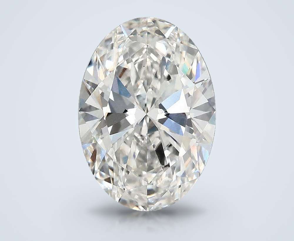 4.00 Carat Oval Lab Diamond