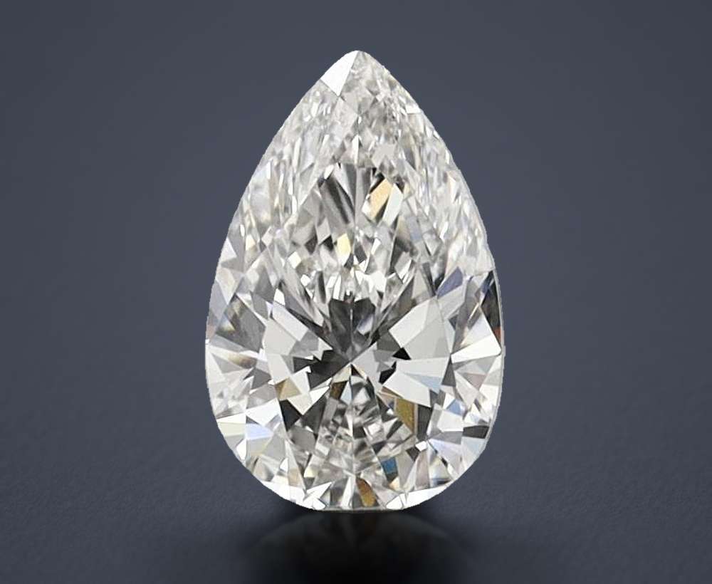 0.82 Carat Pear Lab Diamond