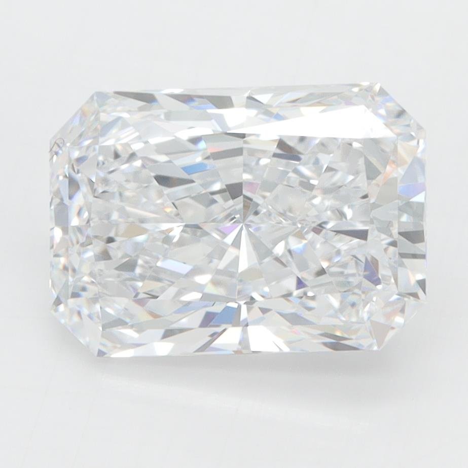 3.04ct D VVS2 Rare Carat Ideal Cut Radiant Lab Grown Diamond