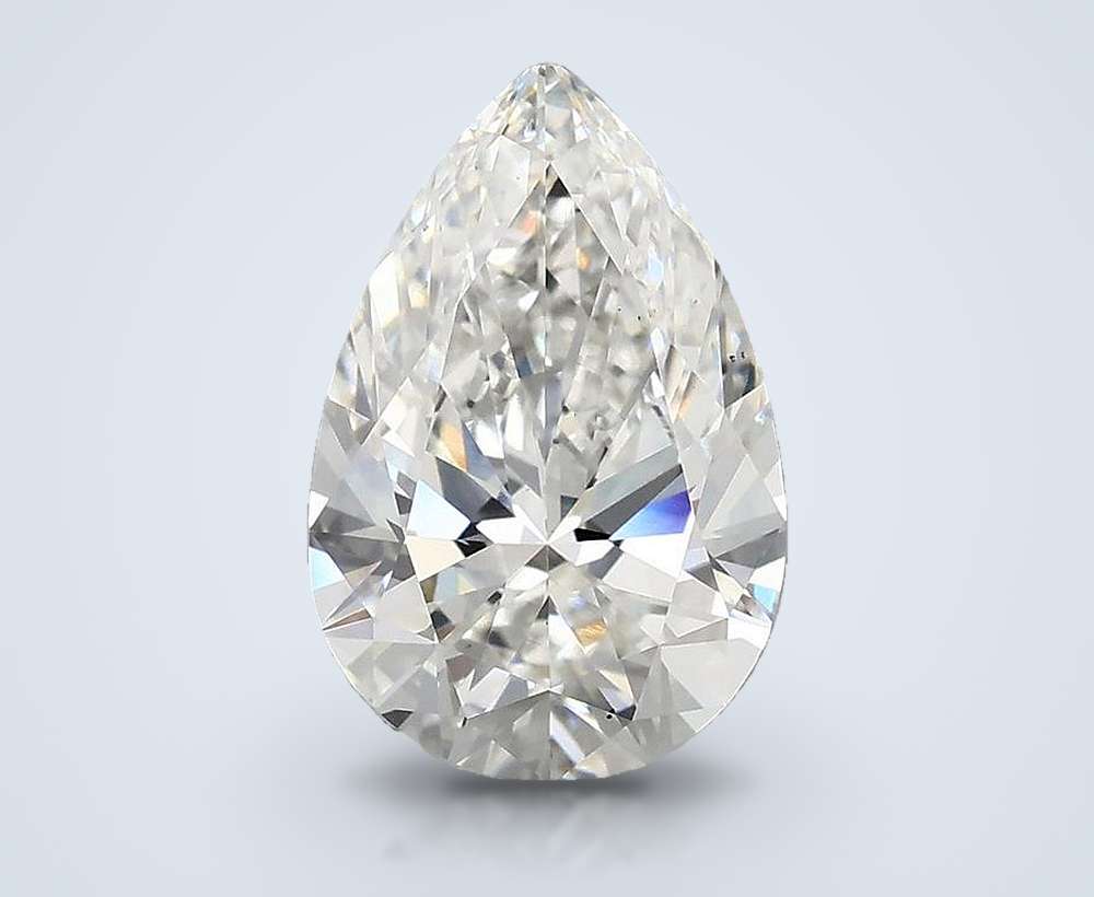 2.75 Carat Pear Lab Diamond
