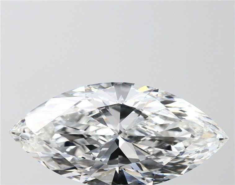11.79ct F VVS2 Rare Carat Ideal Cut Marquise Lab Grown Diamond