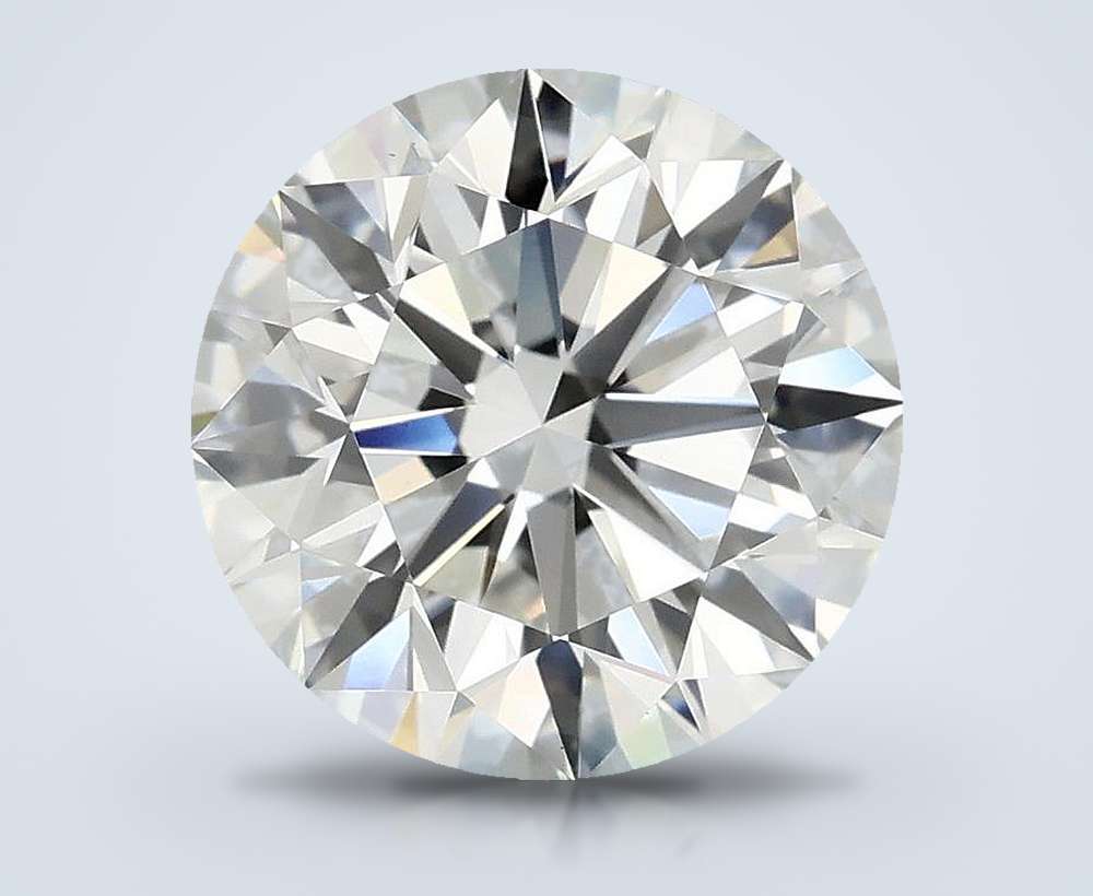 3.67 Carat Round Lab Diamond