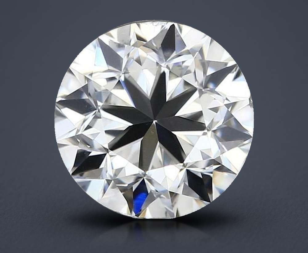 0.90 Carat Round Natural Diamond