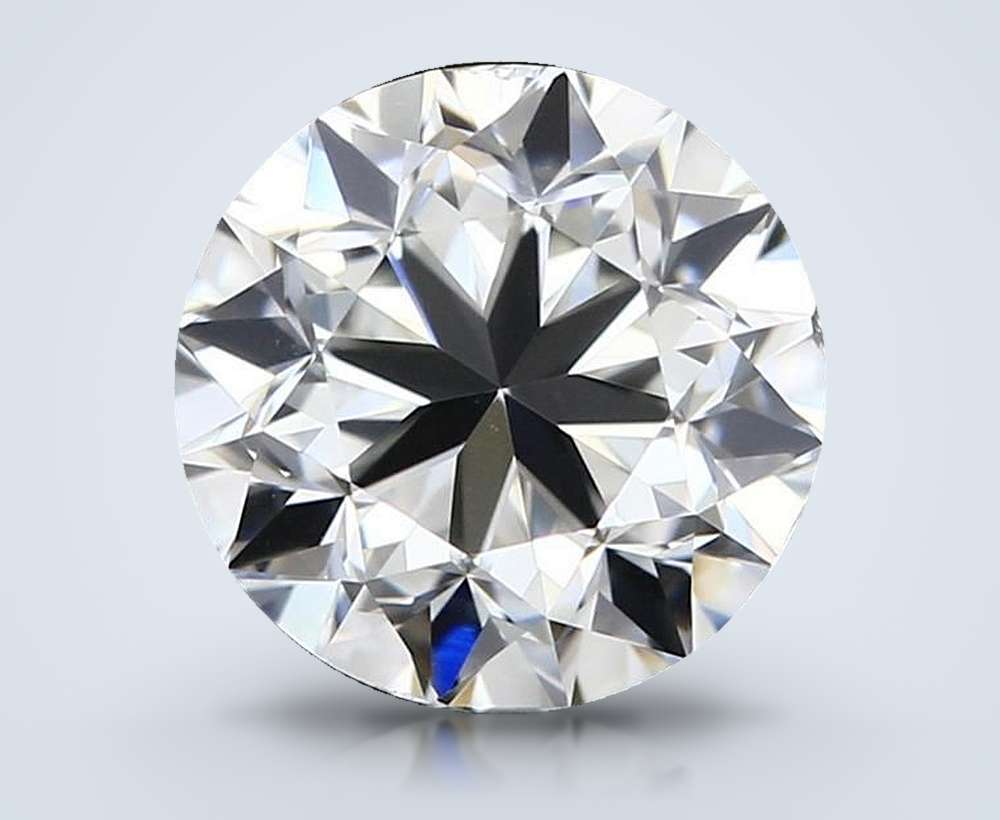 0.90 Carat Round Natural Diamond