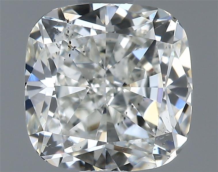 0.87ct I SI2 Rare Carat Ideal Cut Cushion Diamond