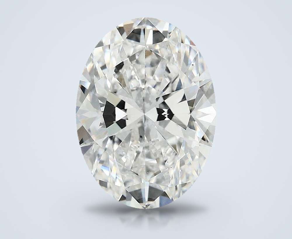 3.74 Carat Oval Lab Diamond