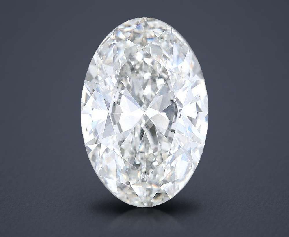 7.02 Carat Oval Lab Diamond