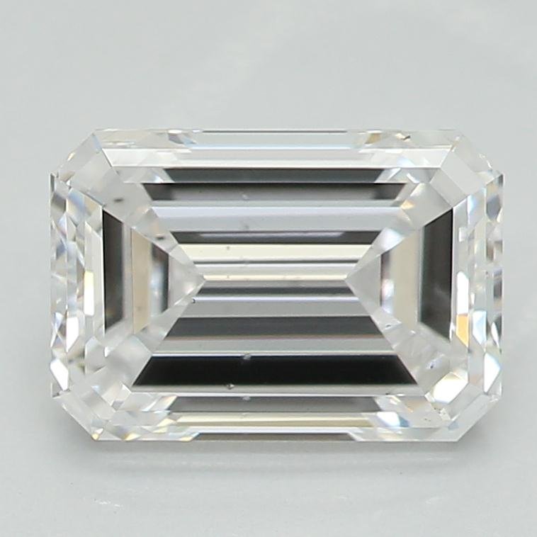 1.01ct D VS1 Excellent Cut Emerald Lab Grown Diamond