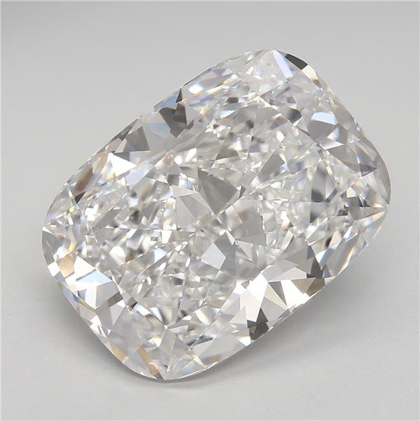 11.17ct F VVS2 Rare Carat Ideal Cut Cushion Lab Grown Diamond