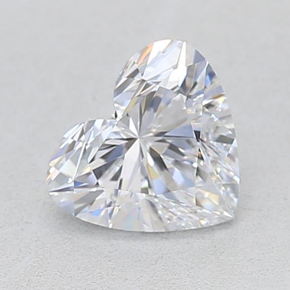 0.54ct D IF Rare Carat Ideal Cut Heart Lab Grown Diamond