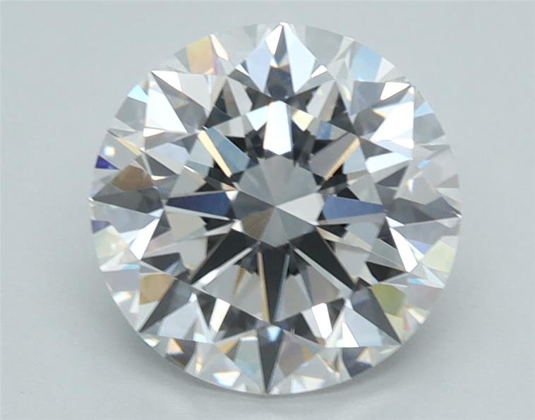 1.71ct F VVS2 Rare Carat Ideal Cut Round Lab Grown Diamond