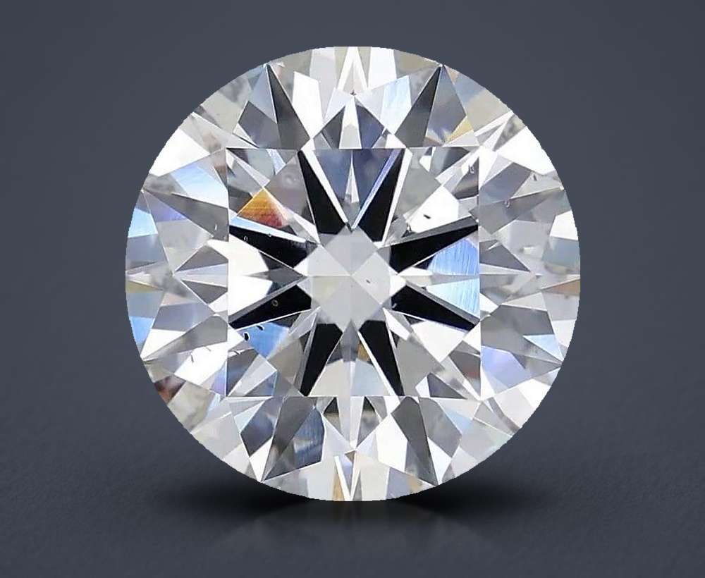 4.24 Carat Round Lab Diamond