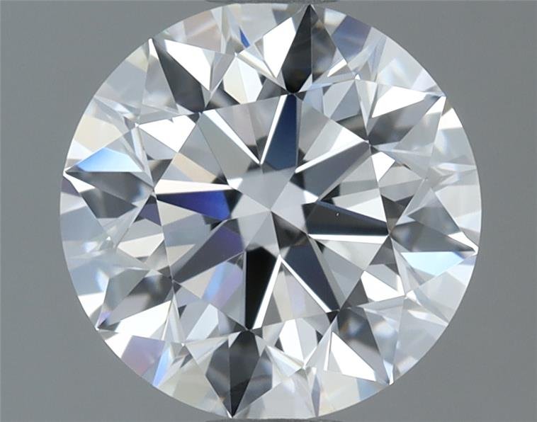 1.32ct D FL Rare Carat Ideal Cut Round Diamond