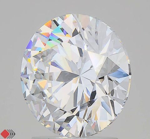 2.77 Carat Round Lab Diamond