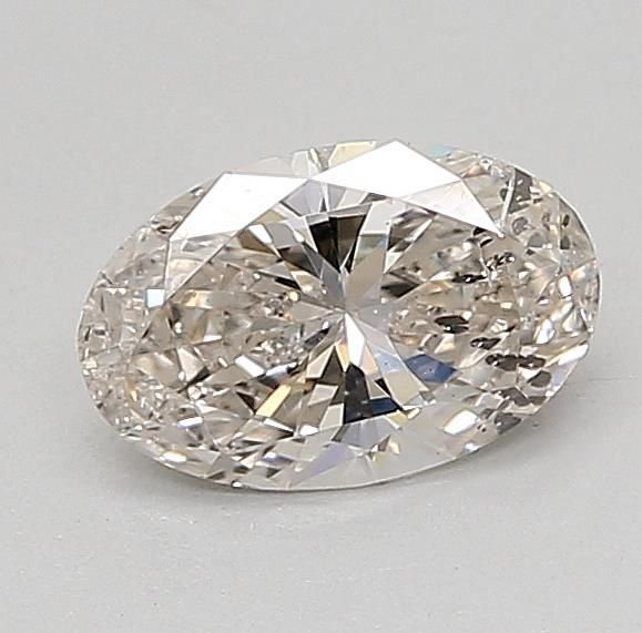 0.88ct J SI2 Rare Carat Ideal Cut Oval Diamond