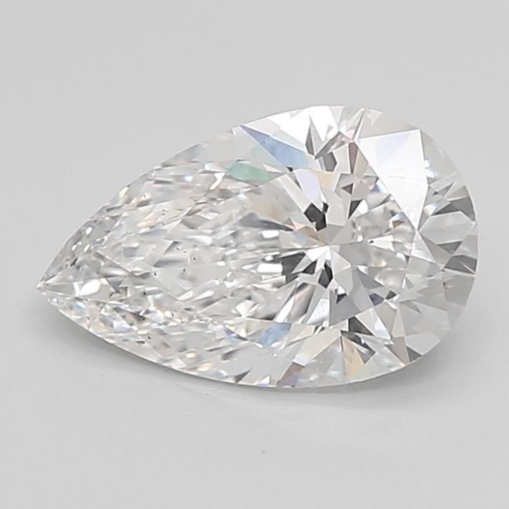 2.53ct E VS2 Rare Carat Ideal Cut Pear Lab Grown Diamond