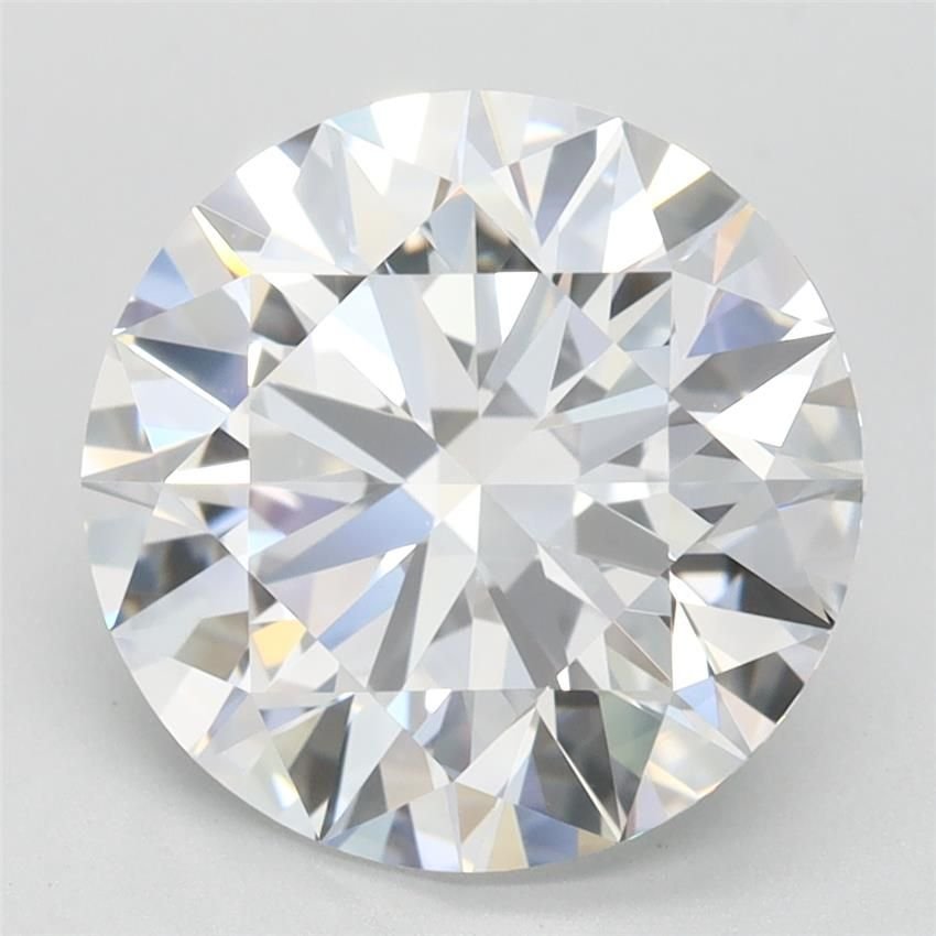 3.71ct D IF Rare Carat Ideal Cut Round Lab Grown Diamond