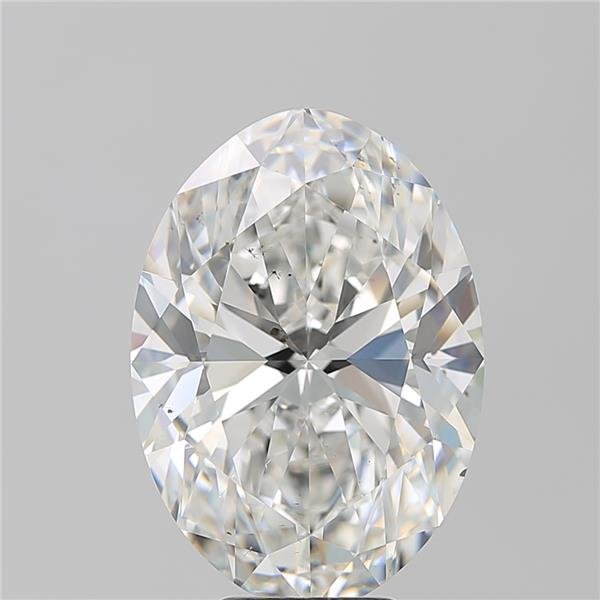 8.08ct G SI2 Rare Carat Ideal Cut Oval Diamond