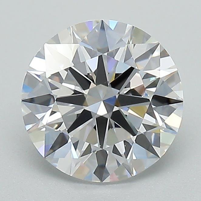 1.59ct D VVS2 Rare Carat Ideal Cut Round Lab Grown Diamond