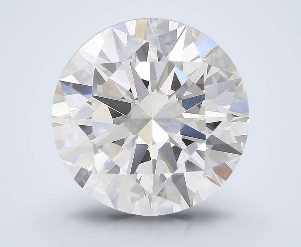 4.42 Carat Round Lab Diamond