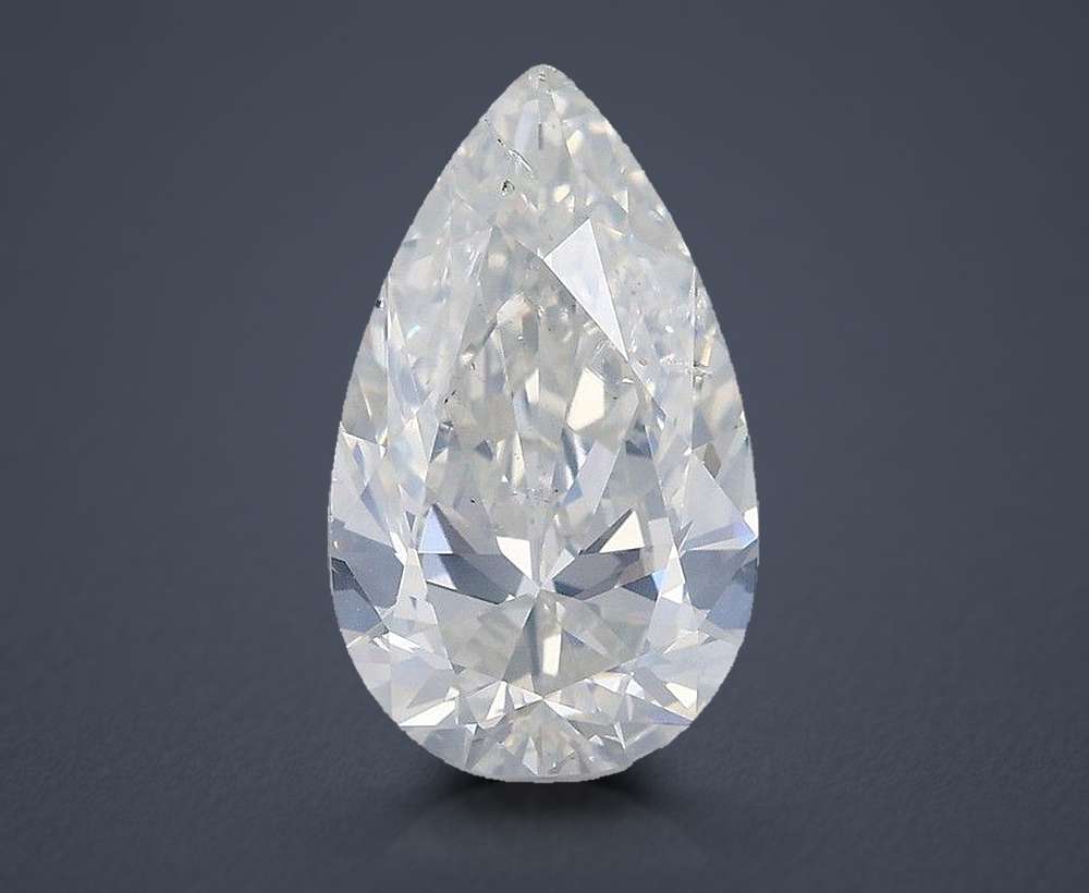 3.00 Carat Pear Natural Diamond