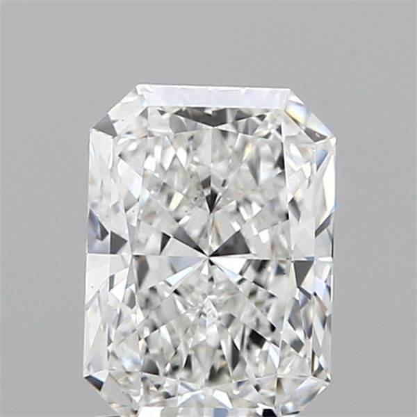 1.29ct F VS2 Rare Carat Ideal Cut Radiant Lab Grown Diamond