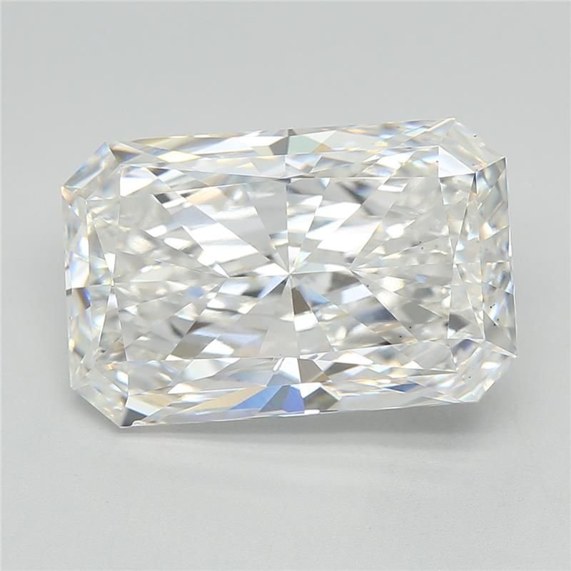 8.03ct F VS2 Rare Carat Ideal Cut Radiant Lab Grown Diamond