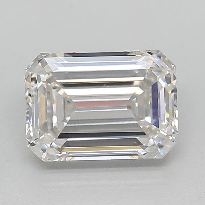2.04ct G VVS2 Rare Carat Ideal Cut Emerald Lab Grown Diamond