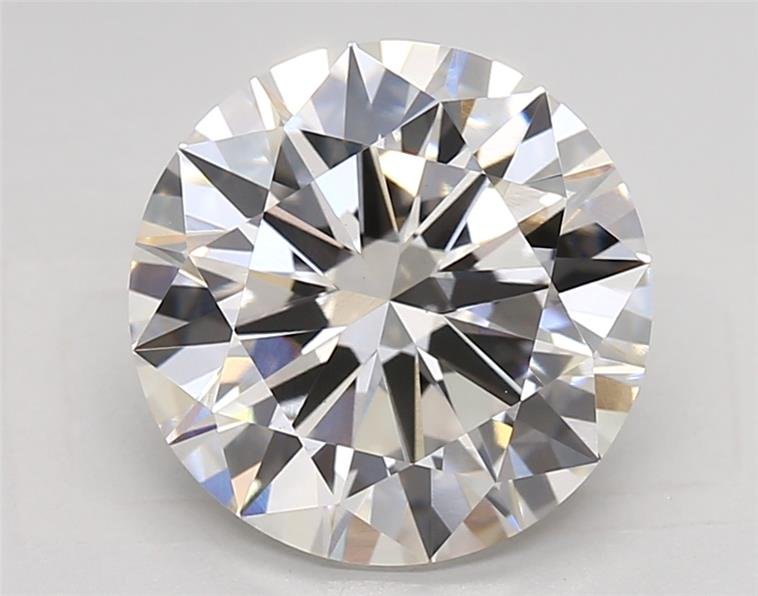 4.08 Carat Round Lab Diamond
